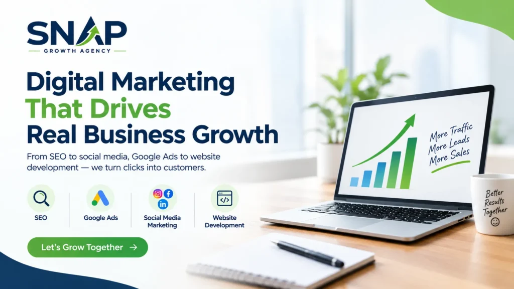 SEO Services for Small Businesses - SNAP Growth Agency